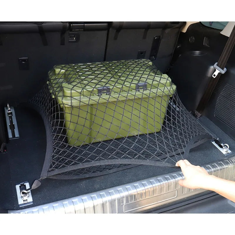 Trunk Cargo Elastic Net, Trunk Organizers and Storage - Luggage Net for Crossover - Best Car Organizer