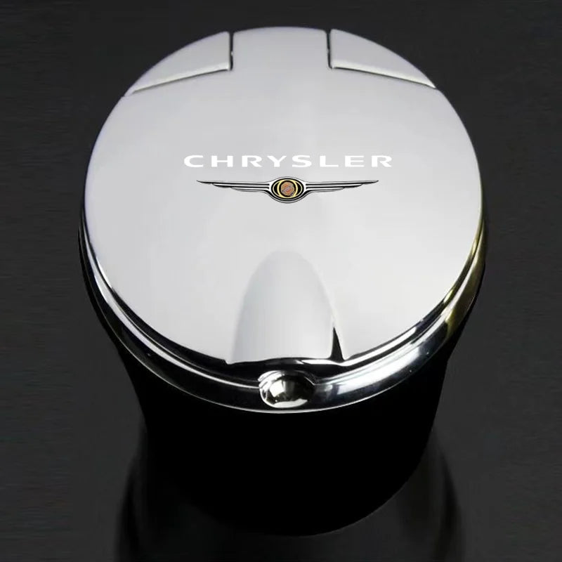 Car Ashtray with LED Light Car Smokeless Cup Holder For Chrysler 300c 300 Pacifica 200 Sebring PT Cruiser