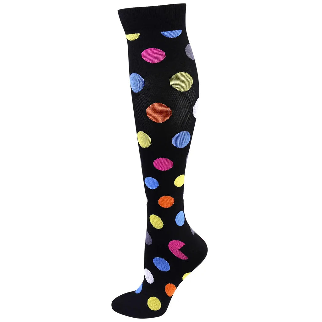 New Compression Socks Men Best Graduated Athletic 20-30 Mmhg Nursing Socks Fit For Running Flight Travel Compression Sport Socks