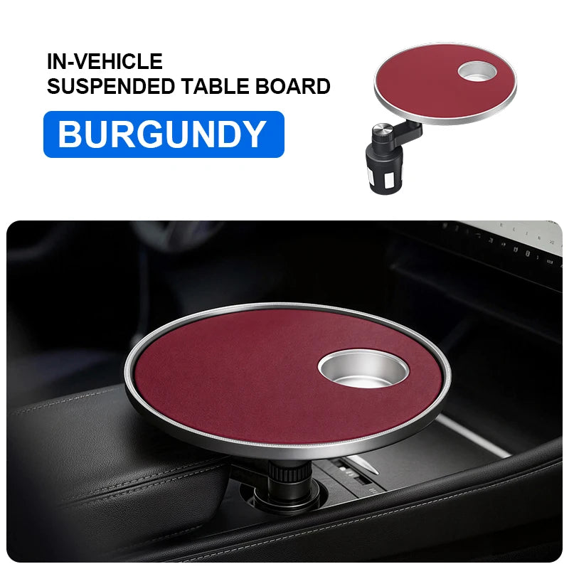 Multifunctional Car Cup Holder Extension Bracket Small Tray Auto Interior Organizer - Dining Tray Storage for Vehicle Interior