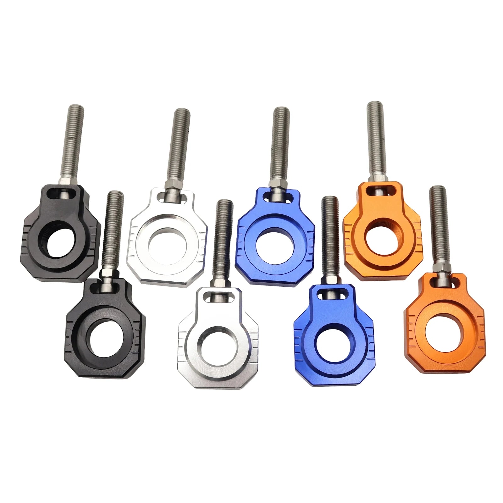20mm CNC Rear Axle Blocks Chain Adjuster Block For KTM EXC EXCF XCW XCWF SX SXF XC XCF 125 150 250 300 350 450 500 530 2000-2023