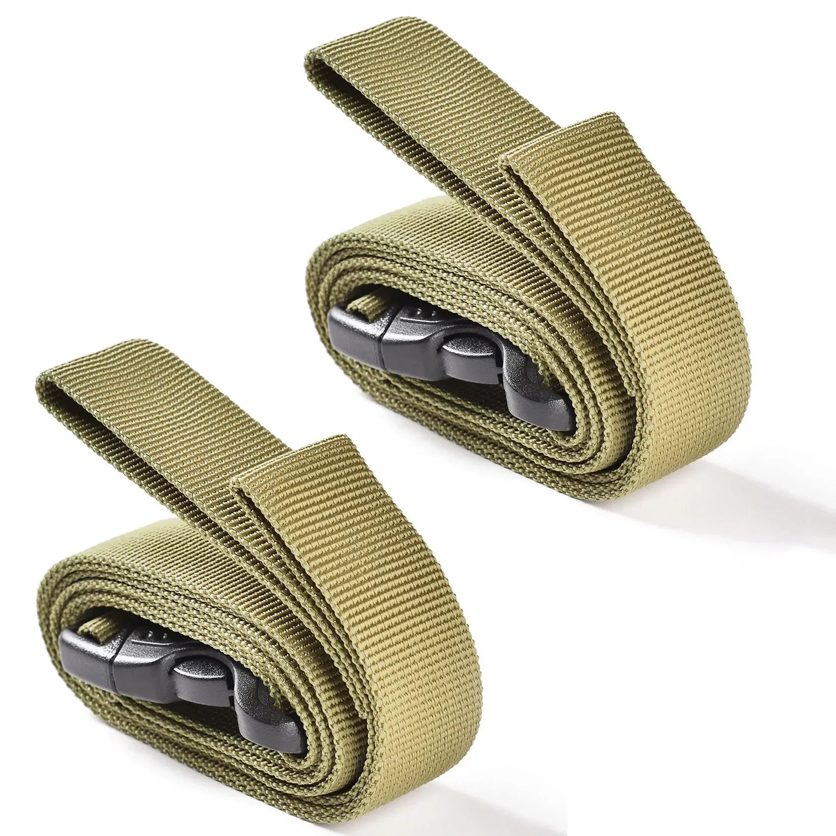 2/4Pcs Outdoor Travel Tied Belt Durable Nylon Cargo Tie Down Luggage Lash Belts Strap Camping Hiking Cargo Storage Straps Buckle