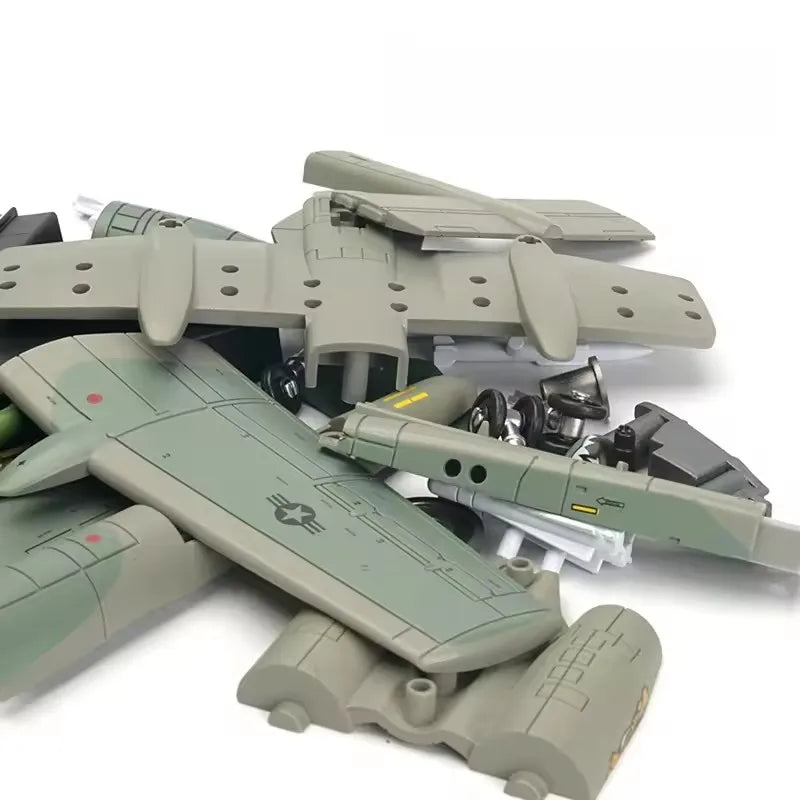 1/72 A-10 Thunderbolt II Plastic Assembly DIY Model Building Block Toy A10 Puzzle Model Collected Boy Birthday Gift