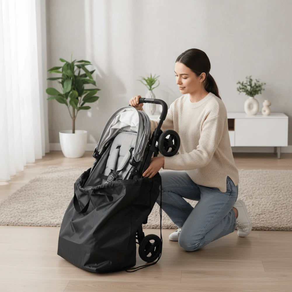 Baby Stroller Storage Bag Universal Dust-proof Bag Stroller Walker Stroller Cover Travel Shipper Kindergarten Carts Accessories
