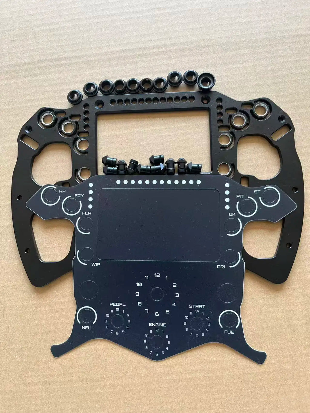 Custom Simracing Aluminum Parts for Steering Wheel