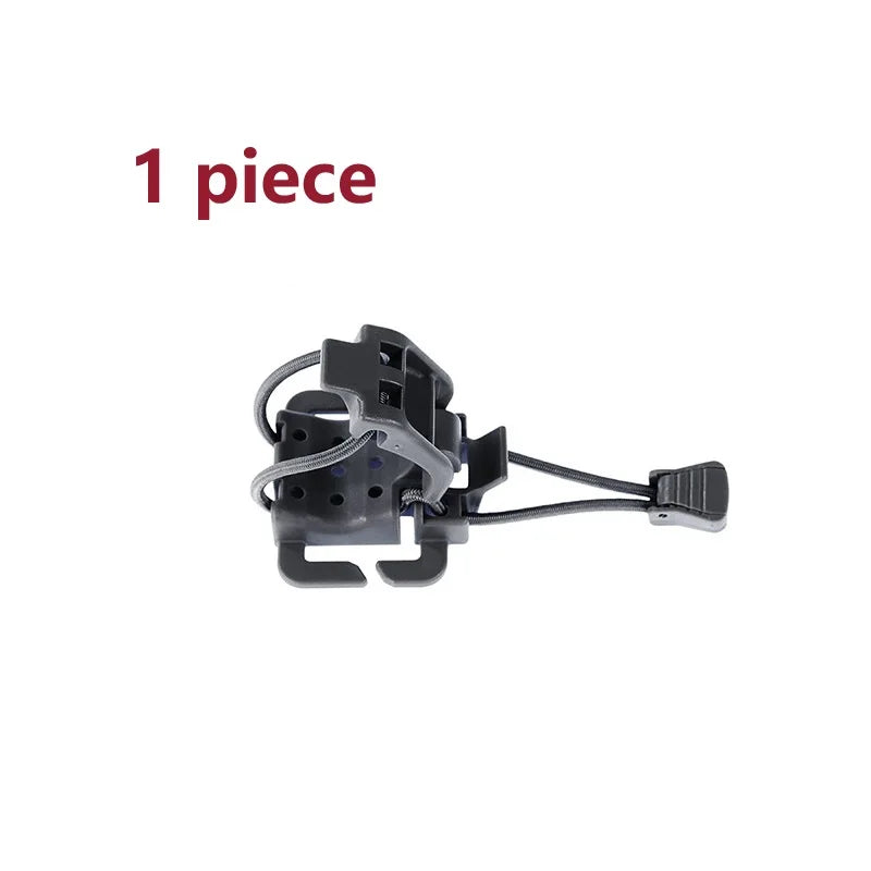 Tactical Flashlight Clip Molle Hiking Accessories Multifunction Hanging Buckle Shovel Clamp Axe Clamp Bracket Military Backpack
