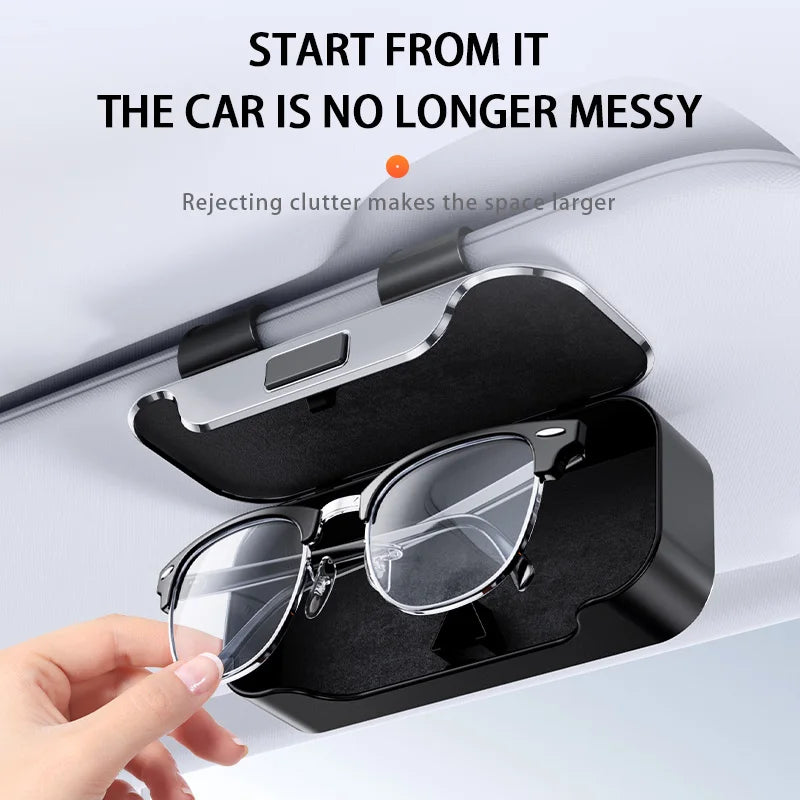 For XPENG G6 P7 G9 MONA M03 G3 P5 2024 2025 Car Interior Accessories Car Visor Sunglasses Glasses Case Glasses Holder Clip Box