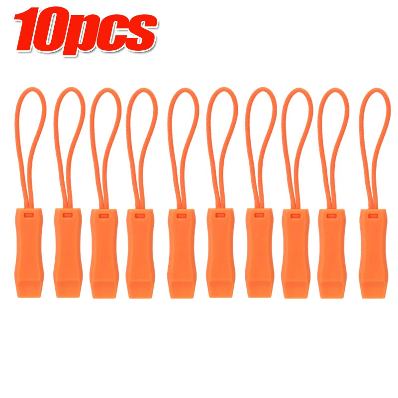 Outdoor Survival Whistle Camping Hiking Rescue Emergency Whistle Diving Football Basketball Match Whistle Anti Loss Clip 1-50pcs