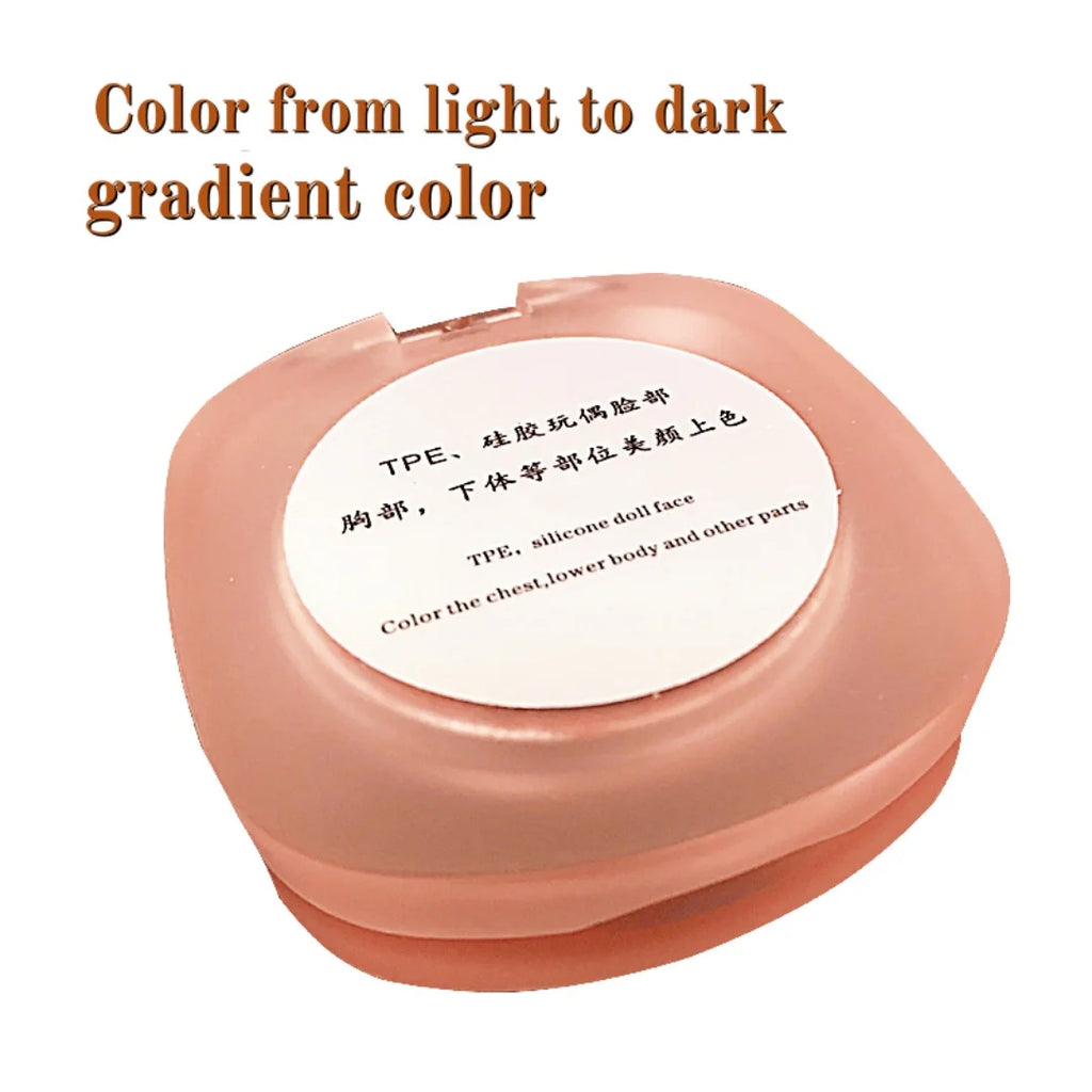 TPE Silicone Doll Coloring Cream Silicone Doll Makeup Beauty Model Areola Private Body Coloring Is Real and Natural