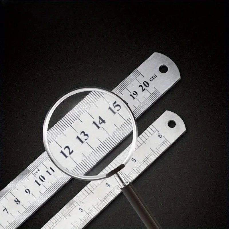 Carbon Steel Ruler Limit Block Measuring Rulers Positioner Carpentry Scriber Hand ToolAdjustable Measuring Marking Gauge