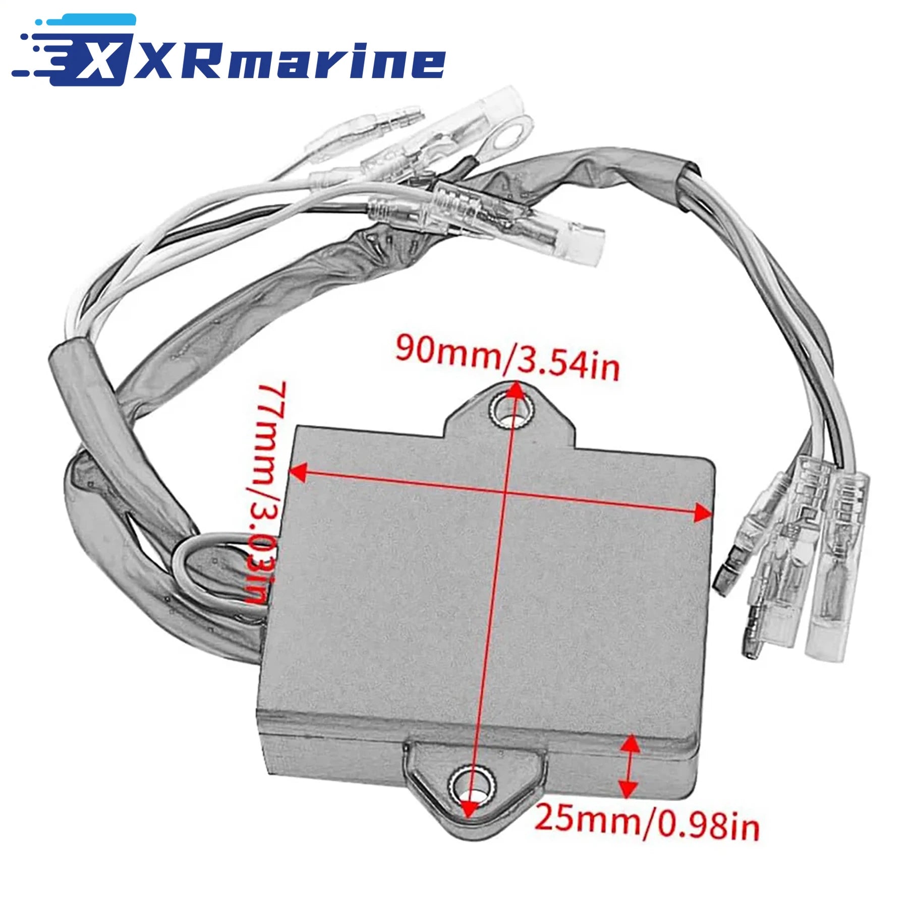 CDI Unit 66M-85540-01 for Yamaha 66M-85540-00 4 Stroke 9.9HP 15HP Outboard F15A Motor 66M-85540-00-00 66M-85540-01-00