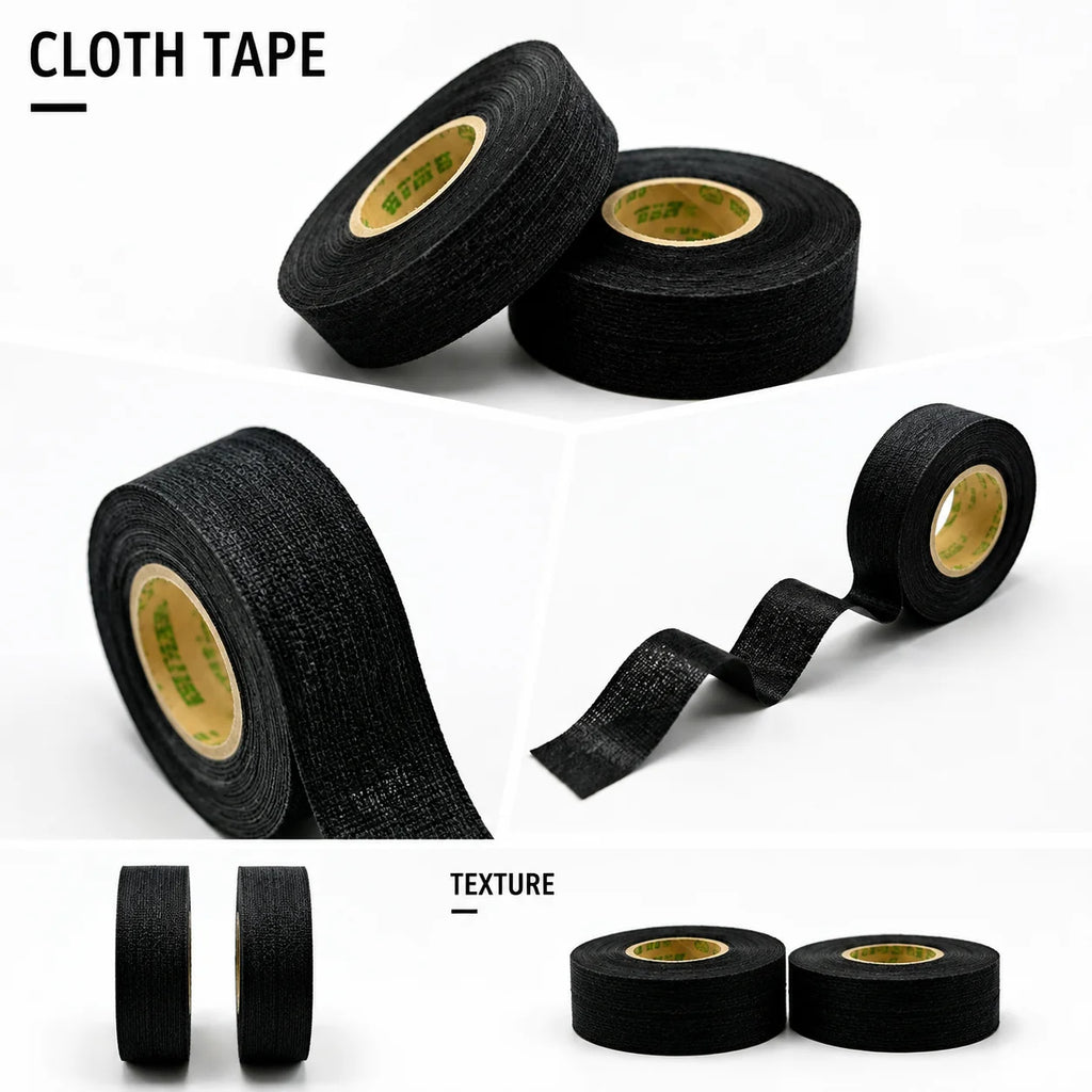 15 meters wide, 9-32mm seamless black velvet tape, low-temperature non opening adhesive, soundproof and scratch resistant