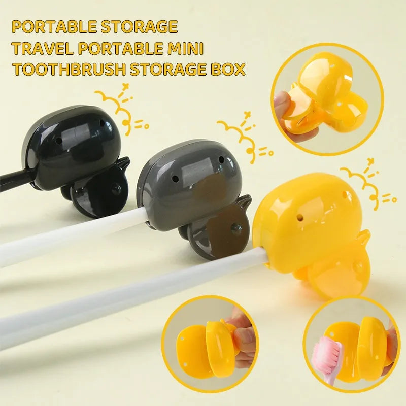 10/4/2PCS Travel Toothbrush Head Covers Toothbrush Protector Cap Brush Pod Case Protective Portable Plastic Clip for Household