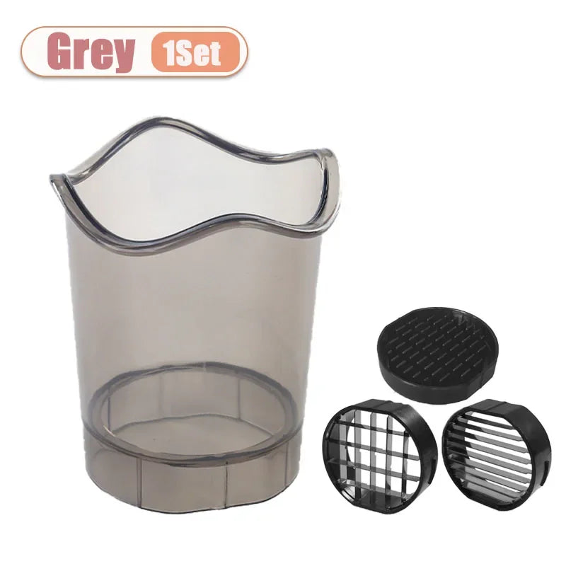 Multi Fruit Vegetable Slicer with Removable Blade Kitchen Cutter for Strawberries Mushrooms Bananas Easy Clean Dishwasher Gadget