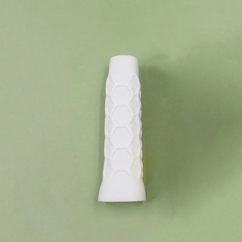 1pc Shock-absorbing Sleeve And Anti-slip Silicone Grip Reusable Silicone Racket Grip Sleeve For Tennis Rackets