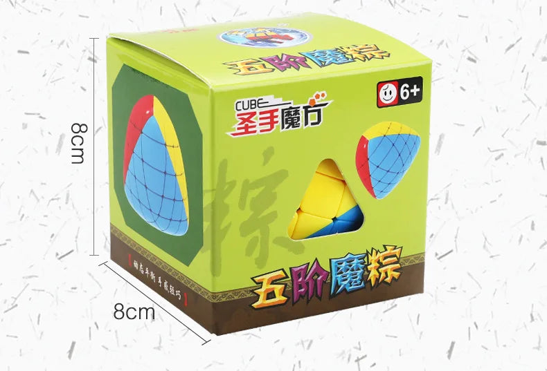 SengSo 10x10 Zongzi Cube 9x9 8x8 Pyramid Cube 234567 Irregular High-difficulty Educational Toy
