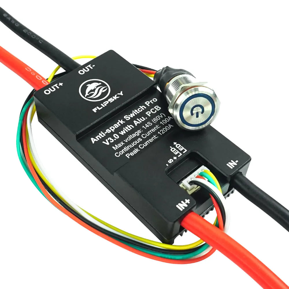 Flipsky Antispark Switch Pro V3.0 280A Contact Protector for EBike /Scooter/ Robots/ Electric Skateboard Longboard