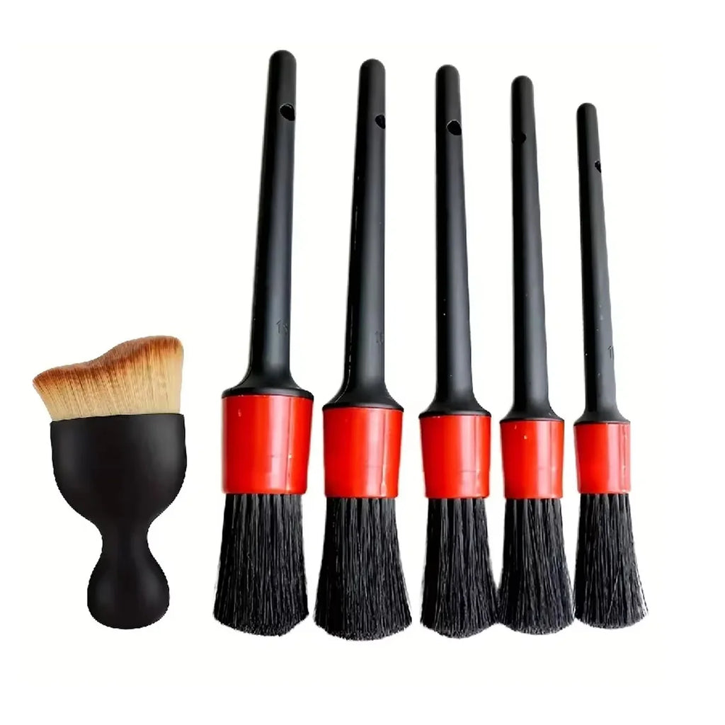 Yitong 1set Multi Size Car Detailing Brushes Soft Gentle Bristle Auto Interior Exterior Cleaning Tools for Dashboard Air Vent