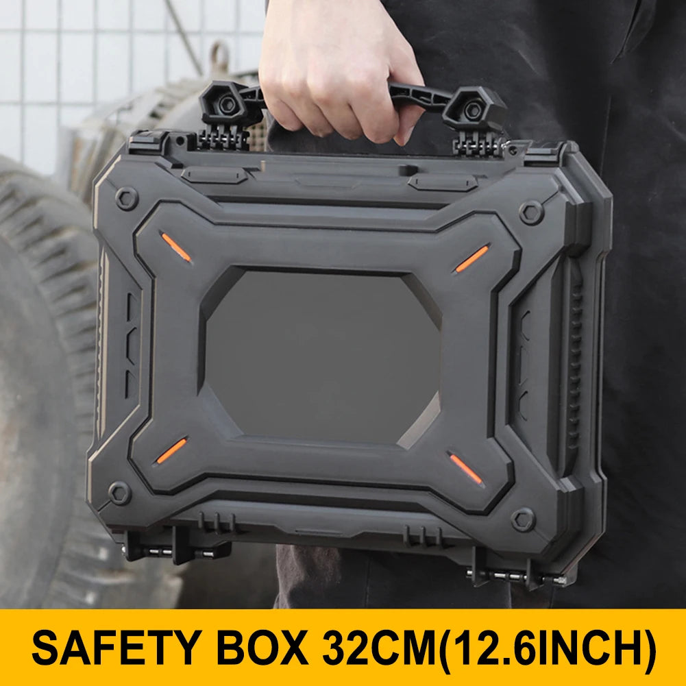 Tool Box Hard Carry Case Waterproof Tactical Gun Pistol Camera Protective Case Safety Tool Suitcase Hunting Accessories