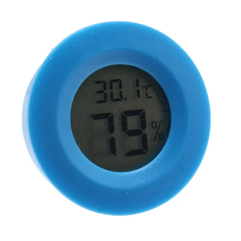 Outdoor Sports Thermometer, Reptile Electronic Hygrometer, Round Hygrometer, Camping Equipment Tool Accessories, Outdoor Gadget