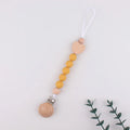 Beechwood  Pacifier Clip Baby Soothing Silicone Teether Pacifier Holder Anti-Drop Chain