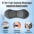 Emeka 3-in-1 Back Massager with Relief Bed Sleeping Shiatsu Deep Tissue Portable Shoulder Lower Back Pain Relief Waist Massager