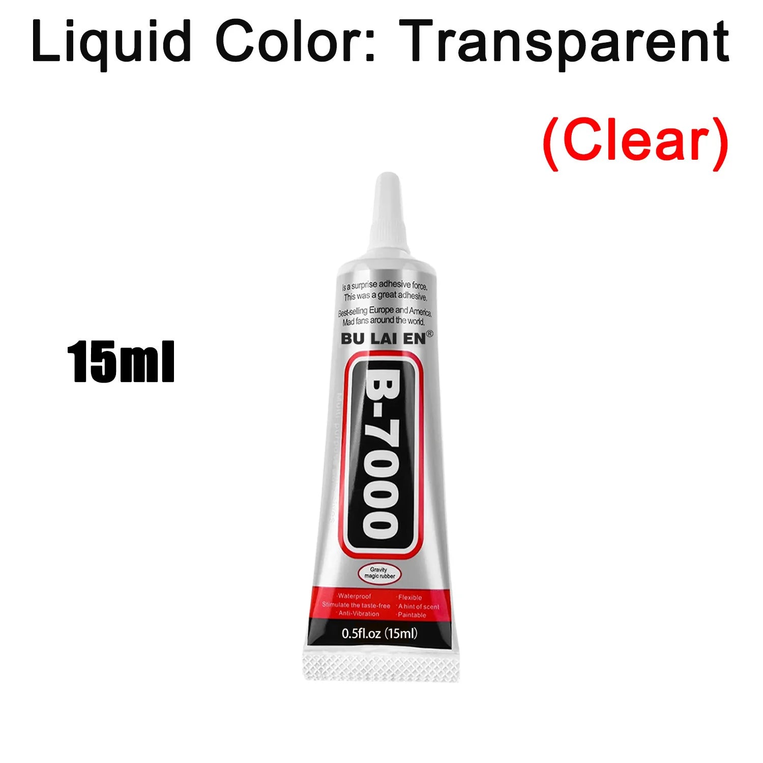 BAOSHUNDA B7000 Mobile Phone Screen High-Strength Waterproof Adhesive, Universal Phone Glass Bonding Agent, 15/25/50/110ml Fast