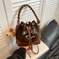 2026 New Arrival Women's Bag in Color Blocking Design - Trendy Retro Style, Versatile, Casual, Minimalist, Handheld & Crossbody