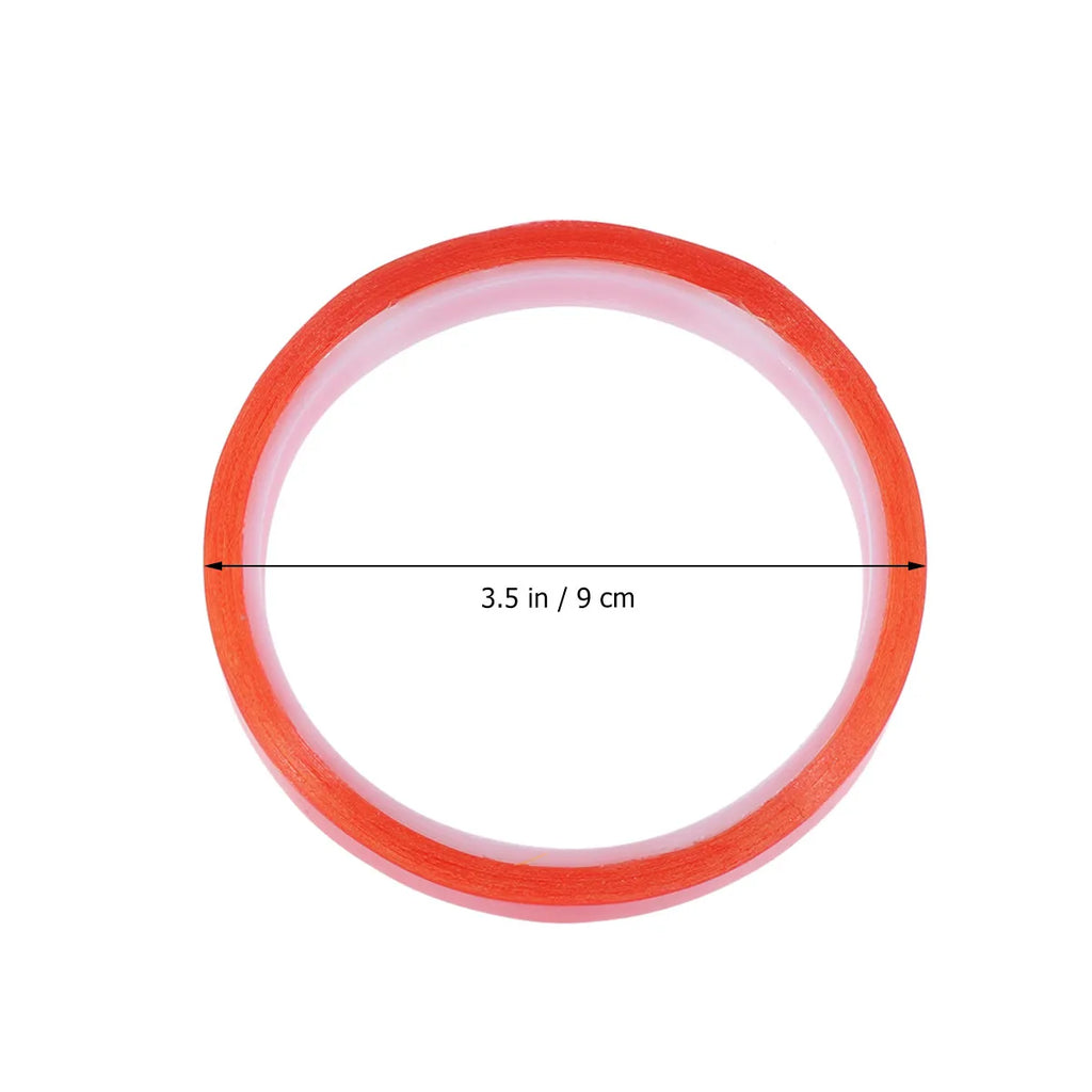 5Mm X 5M Heavy Duty Acrylic Double Sided Adhesive Tape Clear Weatherproof Waterproof High Temp Resistant for Phone