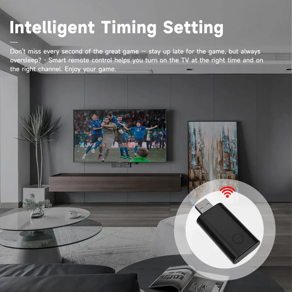 Tuya WiFi IR Remote Control USB Smart Universal Infrared Controller Works with Alexa Google Assistant for TV Air Conditioner