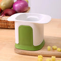 Hand Press Vegetable Dicer Outdoor Cucumber Slicer Fruit Cutter Picnic Supplies - Portable Shredder for Camping
