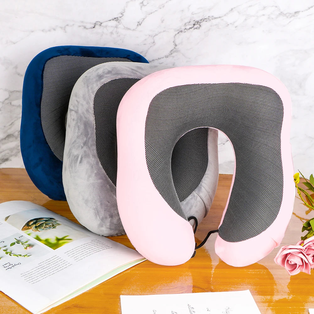 Neck Cervical Airplane Pillow Soft Travel Pillow U Shaped Neck Cushion