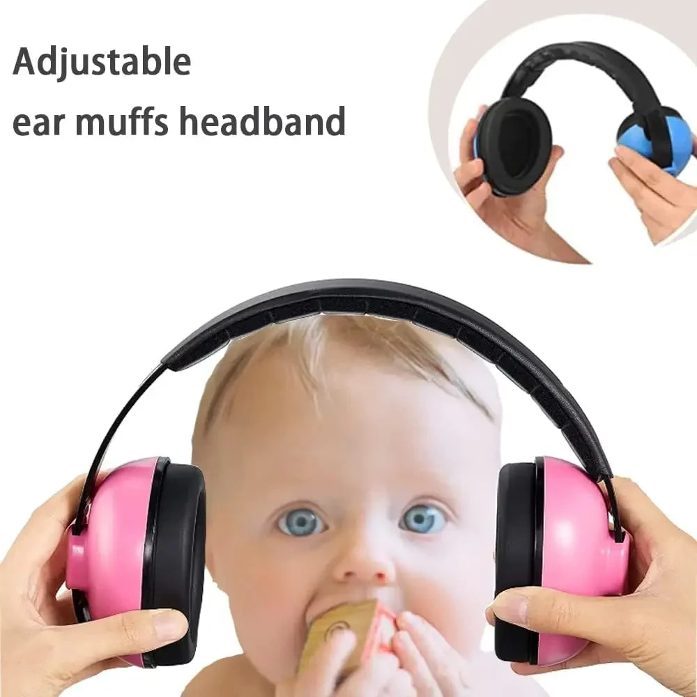 Baby Ears Protection Anti Noise Child Earmuff Children Sleep Ear Stretcher Headphones Sleeping Earplugs 1pc