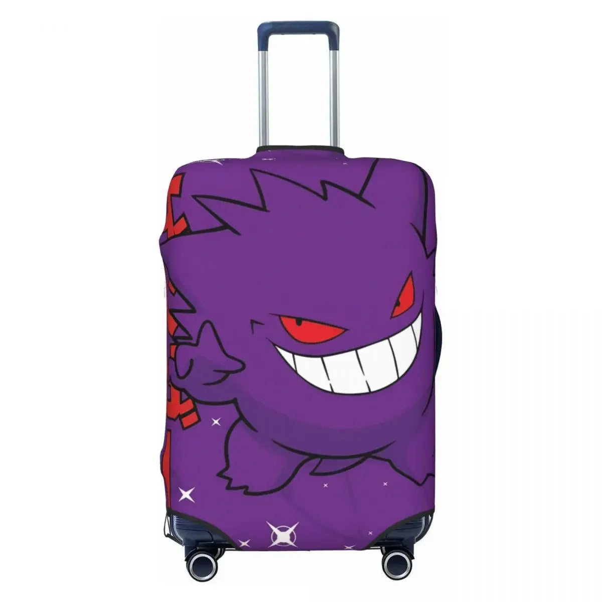 Fashion Travel Luggage Cover P-Pikachizer Design Elastic Fits 18-32 Inch Suitcases Anti-Scratch Dustproof Washable Protector
