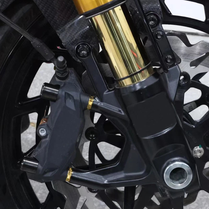 Road Faith Titanium Alloy Motorcycle Caliper Bolt Front Fender Bolts Anti-theft For HD 121CVO 121ST 24-up 117 Road/ Street Glide