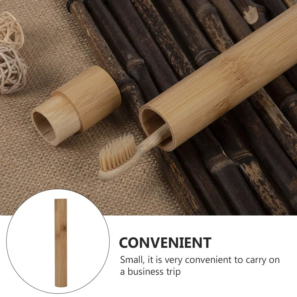 2Pcs Travel Toothbrush Storage Box Premium Safe Material Compact Toothbrush Case Keeps Brush Clean Tidy Ideal for Business Trips