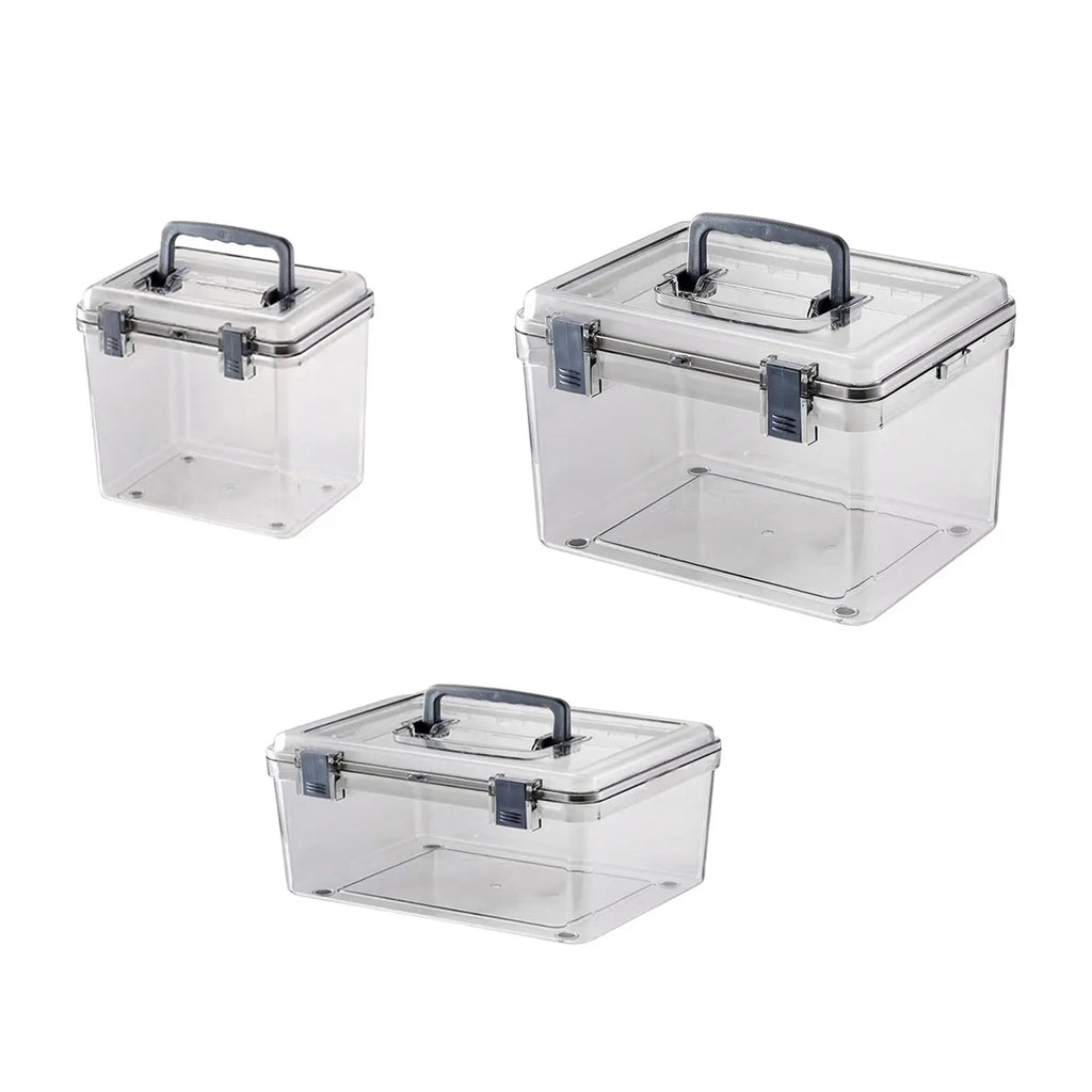 Camera Case with Handle Clear Sealing Drying Storage Box Good Anti Impact Durable Portable Dustproof Photographic Equipment Case
