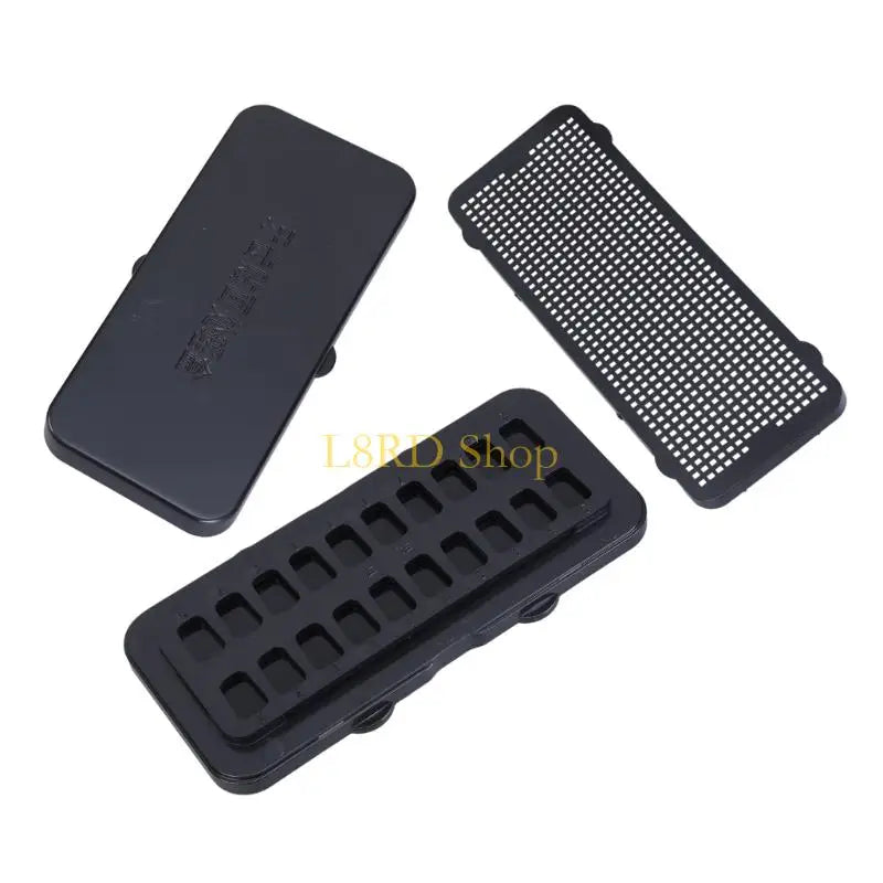L8RD Tooth Patch Box All-ceramic Veneer Processing Beautiful Dental Porcelain Chip Cleaning Denture Storage Boxes
