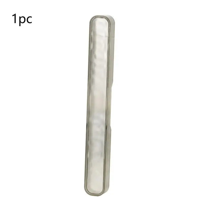 1/2Pcs Portable Toothbrush Storage Organizer Case - Travel Toothbrush Holder Box for Outdoor Camping Bathroom Accessories