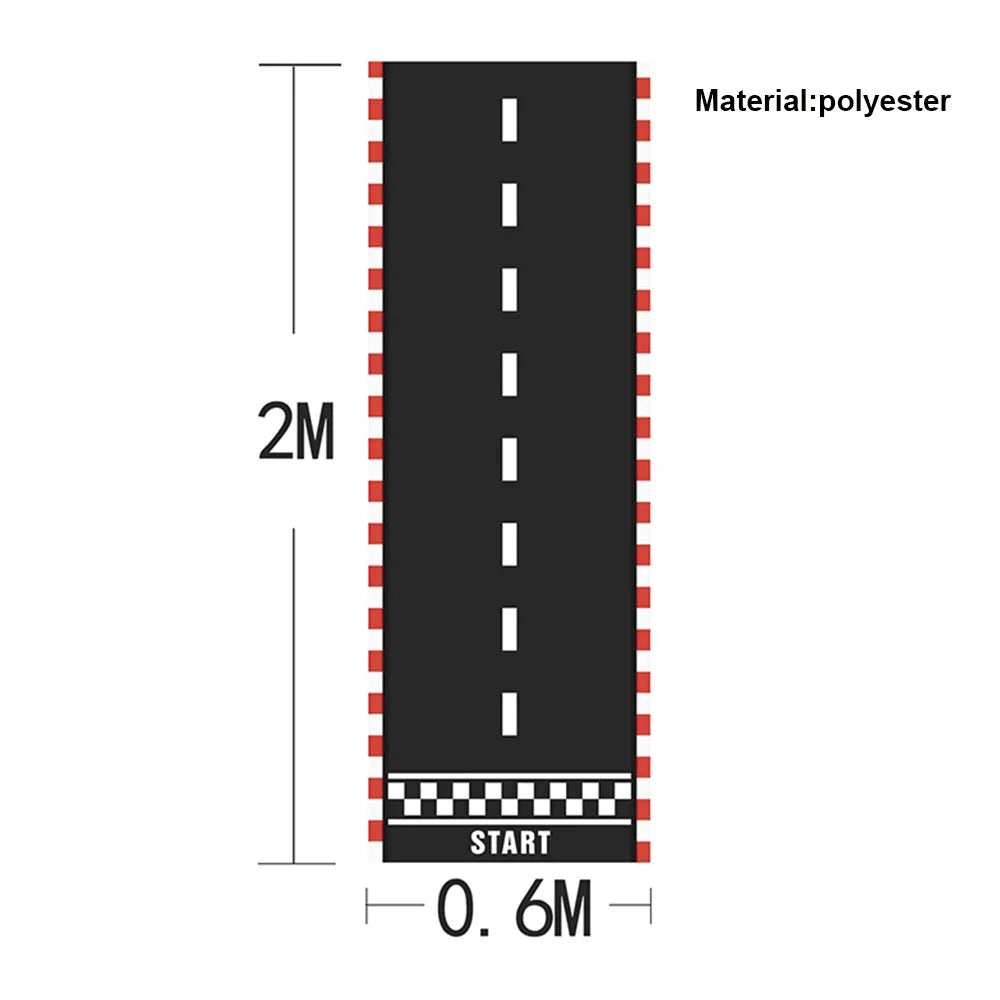 Race Car Theme Tablecloths Black White Checkered Rectangular Plastic Table Cover Racing Car Birthday Party Decorations Supplies