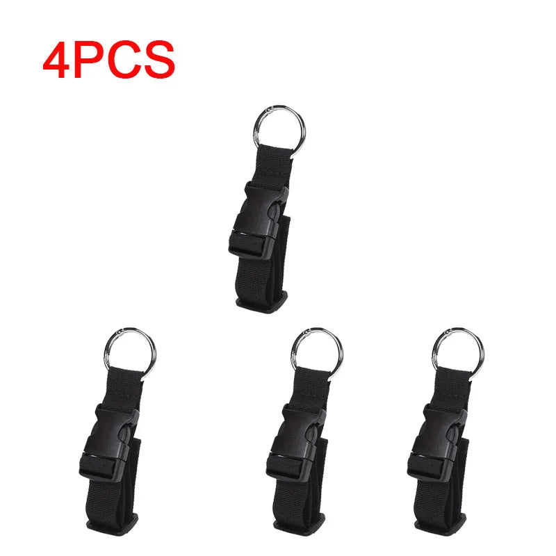 Travel Luggage Fixed Strap Backpack External Strap with Release Buckle Portable Strap Luggage Belt Jacket Holder BDK01