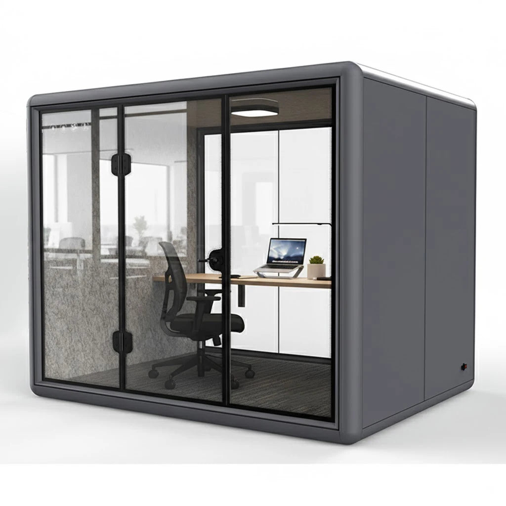 Portable Study Pod Office Booth Prefab Privacy Pod Mobile soundproof room for Home Office Recording High Quality Use