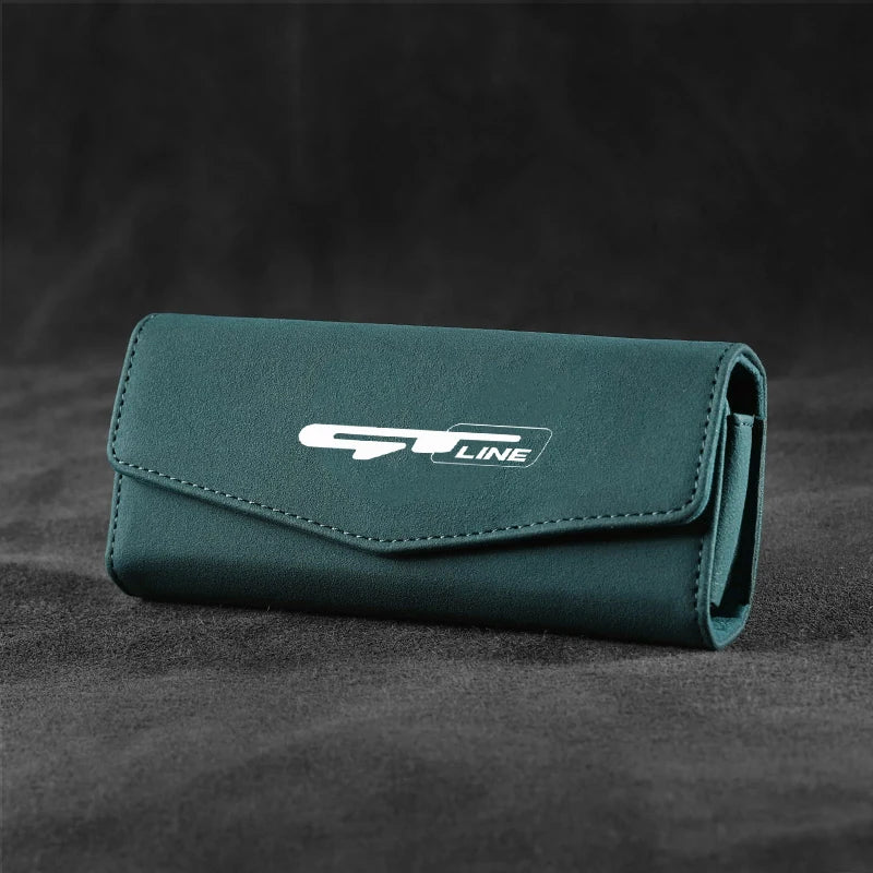 Car Glasses Case Sunglasses Storage Box Clip For KIA GT LINE K3 K4 K5 Sorento Ceed Soul VENGA KX5 RIO Sportage Accessories