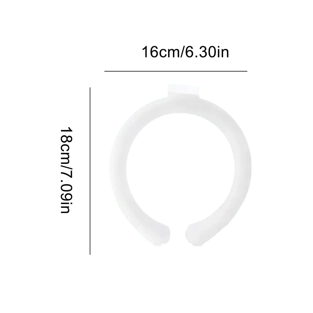 Outdoor Summer Neck Cooling Tube Wraps Ice Ring Neck Cooler Reusable Cooling Tool For Camping Hiking Cycling Running Fishing