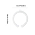 Outdoor Summer Neck Cooling Tube Wraps Ice Ring Neck Cooler Reusable Cooling Tool For Camping Hiking Cycling Running Fishing