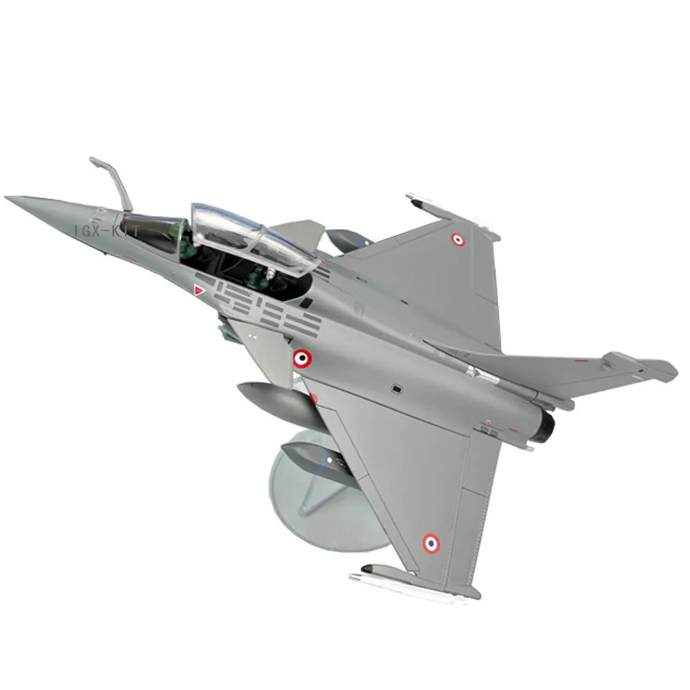 1/72 Scale France Air Force Rafale Fighter Jet Airplane Metal Military Finished Alloy Diecast Simulation Aircraft Model