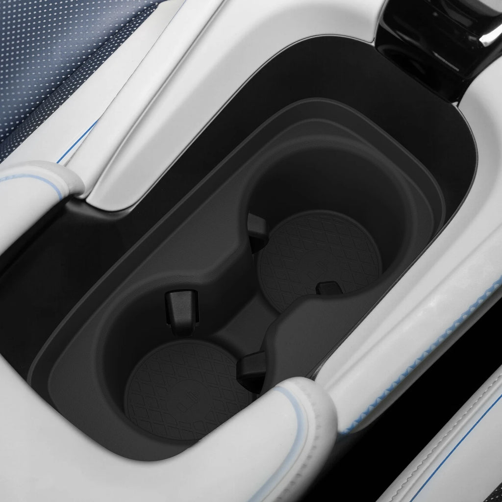 for Honda Prelude BF1 2025 Center Console Cup Holder Black TPE Insert Drinks Storage Box Car Interior Accessories