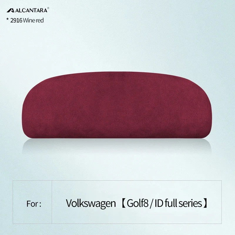 Car Eyewear Case Box Sunglasses Holder Alcantara For Volkswagen Golf 8 ID3 ID4 ID4X ID6X ID6 Glasses Storage Box Accessories