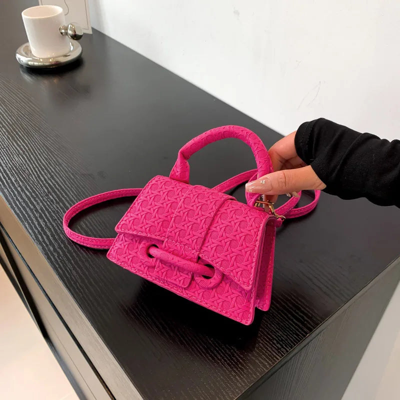 Fashion Women's Mini Handbag 2026 New Niche Design Korean Version Shoulder Bag Messenger Bag