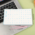 Dependable Arabic Tear-Off Film Universal Keyboard Sticker; Single Film with Side Engraving for Laptops and Desktops